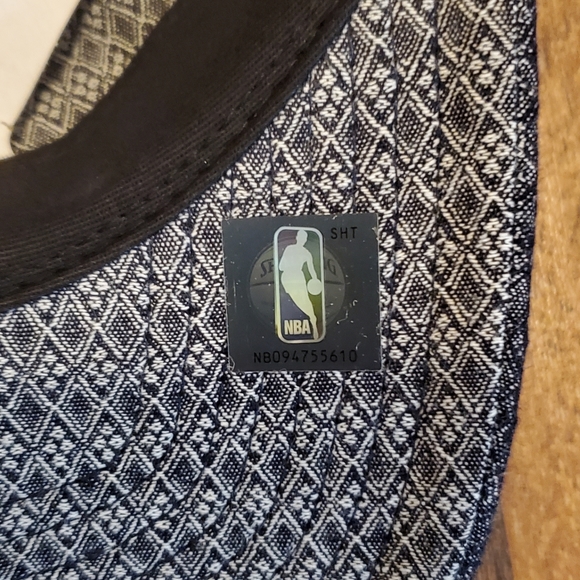 Mitchell & Ness Golden State Warriors Reverse Denim Slouch Strapback Hat -NWT - Picture 9 of 9